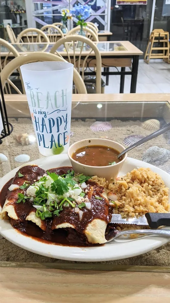 Lengua Enchiladas