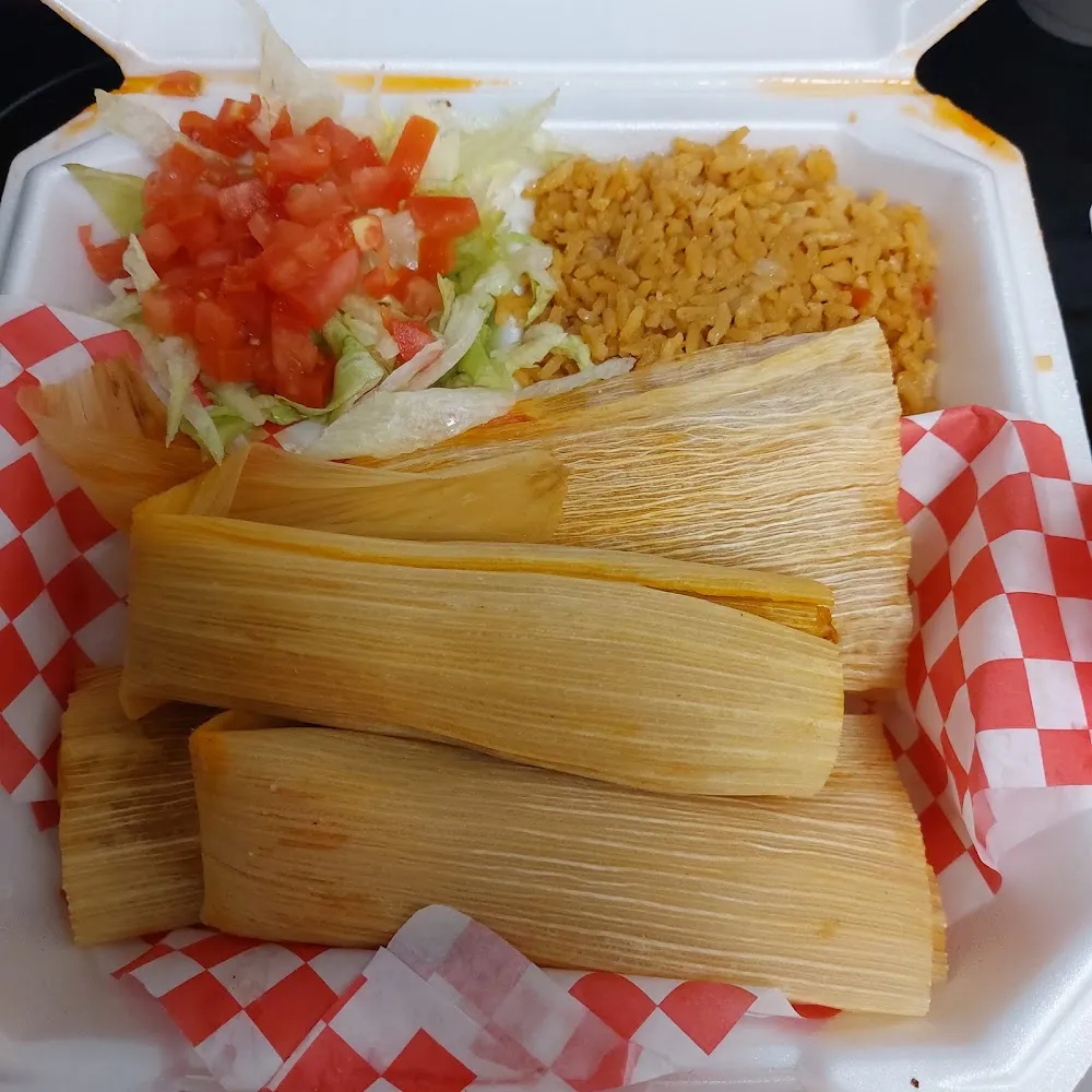 Pork Tamales Plate